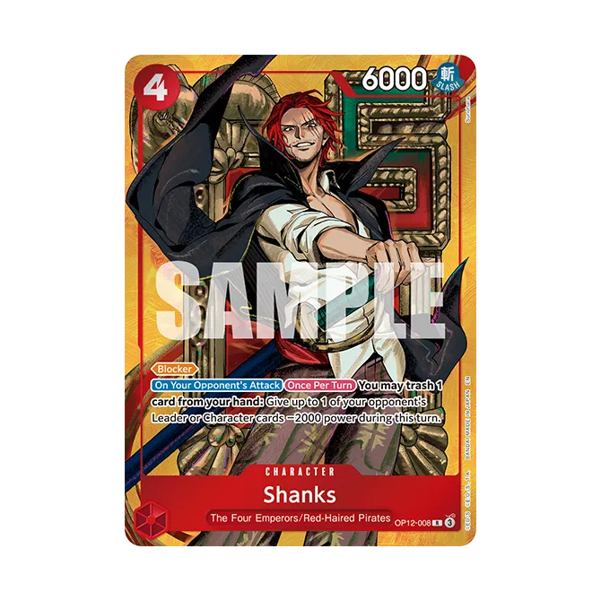One Piece Mini Case Vol. 3 Shanks V1, English
