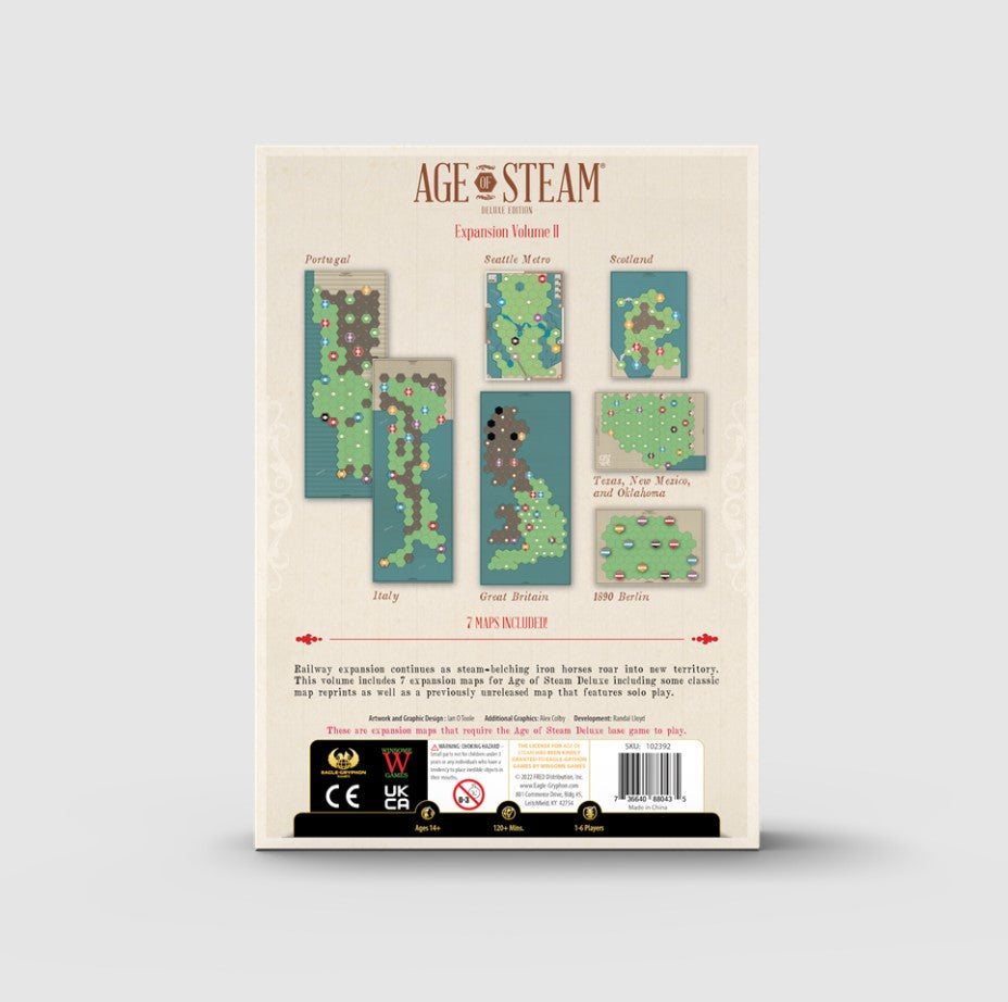 Age of Steam: Edición Deluxe (ES)