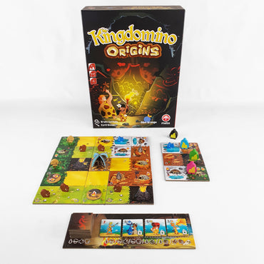 Kingdomino Origins Portuguese Jogo de Tabuleiro