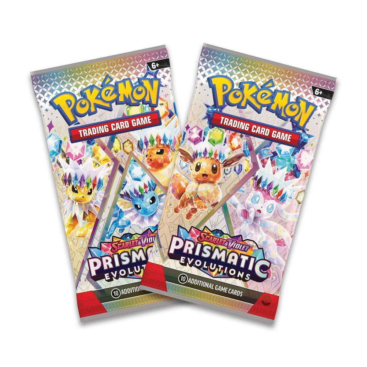 Pokemon Scarlet & Violet: Prismatic Evolutions Flareon Mini Tin, English Edition