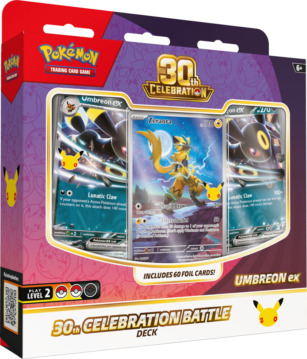 Pokemon 30th Celebration Battle Deck - Umbreon ex, English Edition