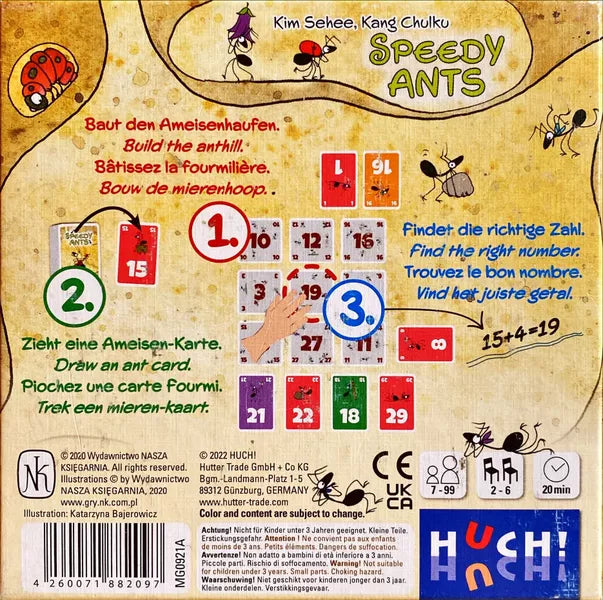 Speedy Ants, Edicíon en Español