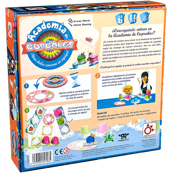 Academia de Cupcakes, Edicíon en Español