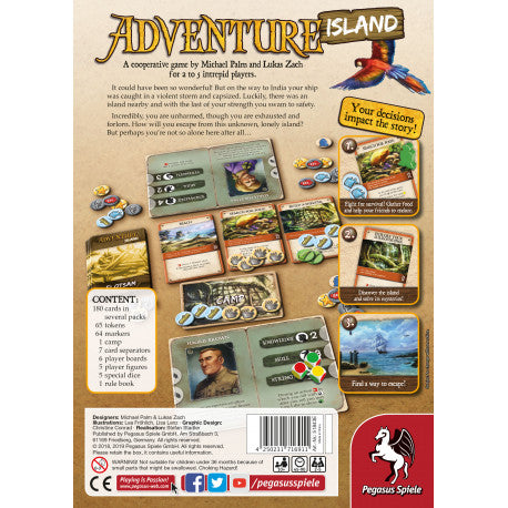 Adventure Island, English Edition