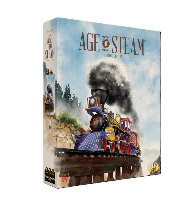 Age of Steam Deluxe, 2nd Edition, English