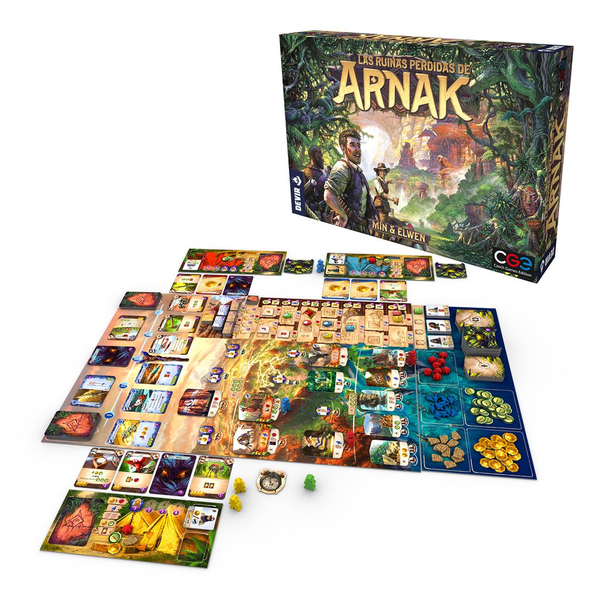 Las Ruinas Perdidas de Arnak, Edicíon de Español