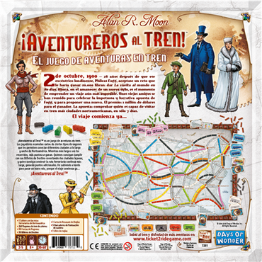 ¡Aventureros al Tren!, Edicíon en Español