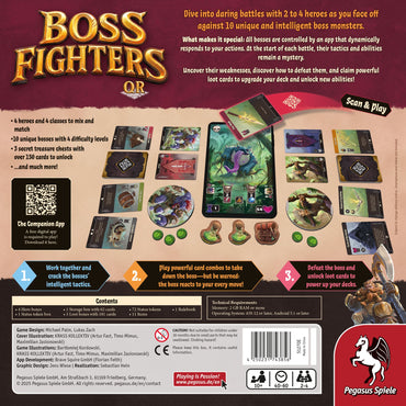Boss Fighters Board Game, English Edition