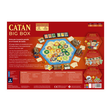 Catan Big Box Juego de Mesa, Edicíon en Español