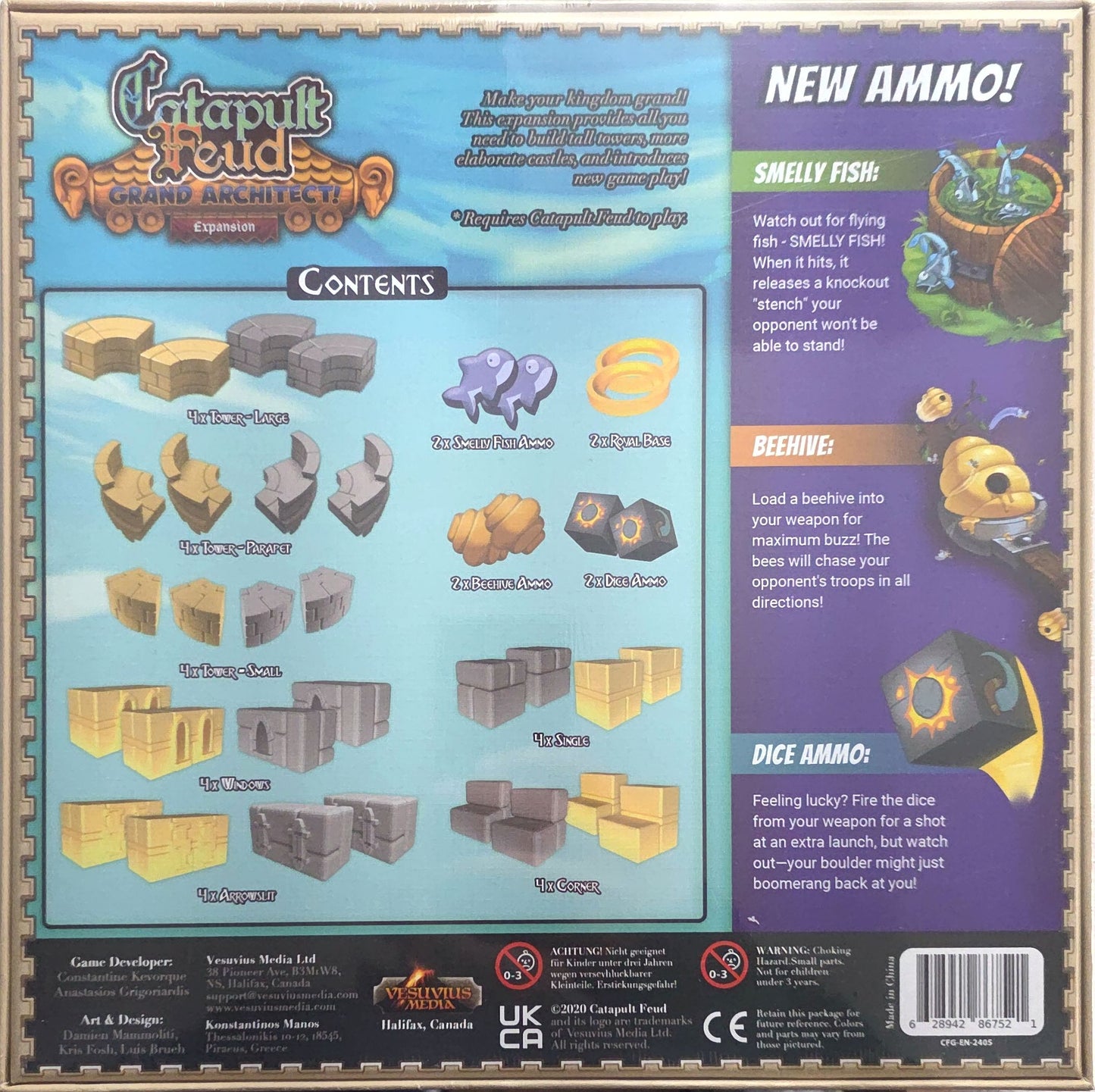 Catapult Feud Grand Architect Expansion, English Edition