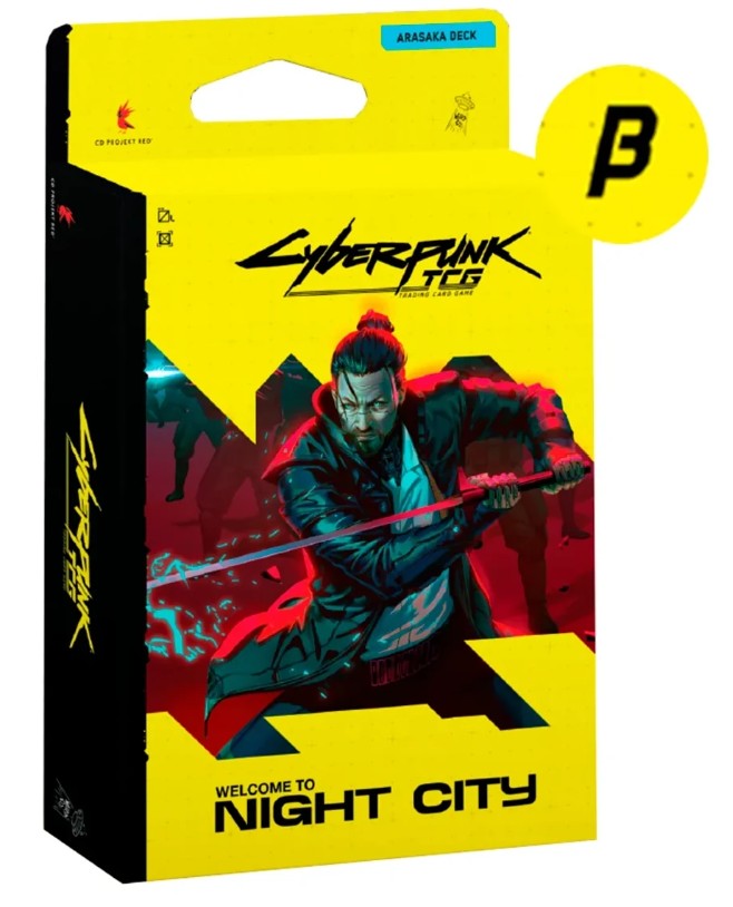 Cyberpunk TCG Welcome to Night City, BETA Starter Deck - Embracing Power, English Edition