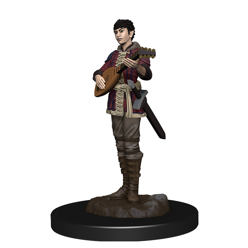 Figuras pintadas de iconos de los reinos de Dungeons & Dragons