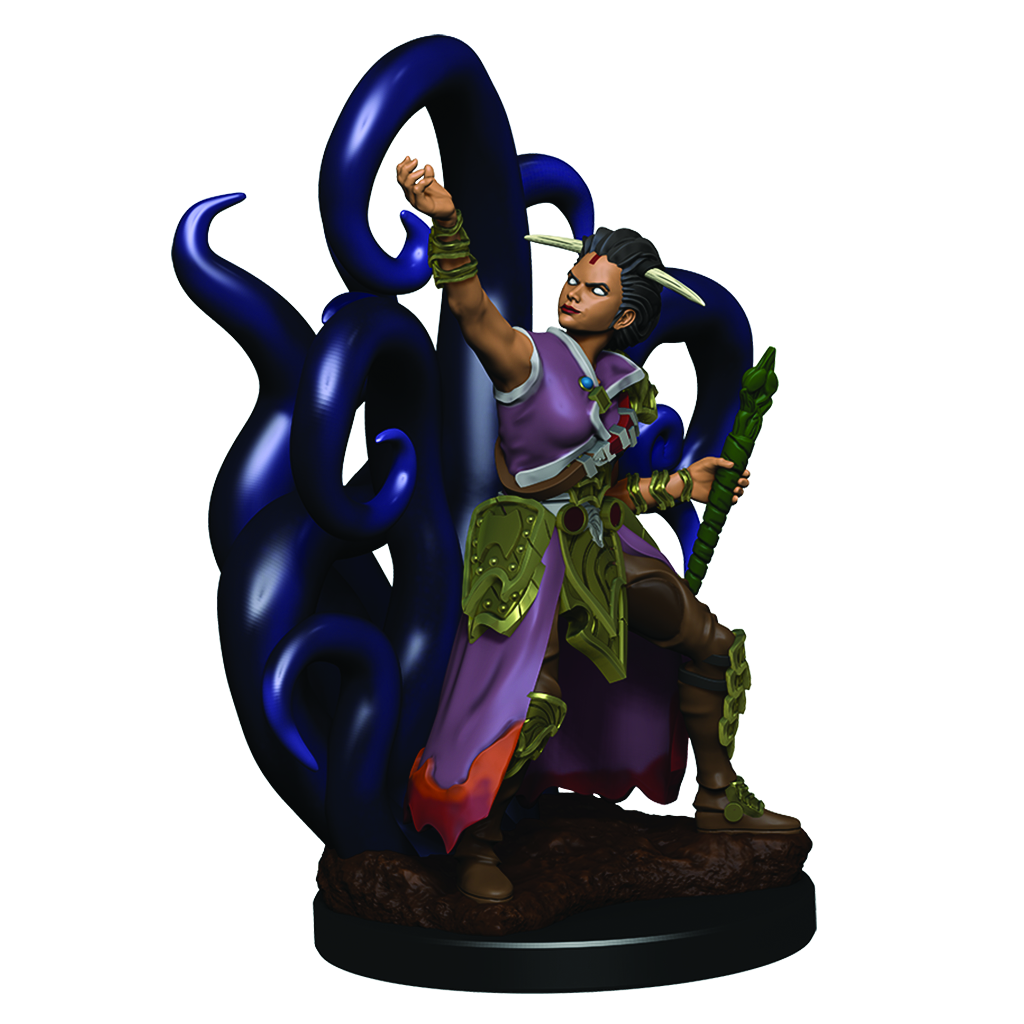Figuras pintadas de iconos de los reinos de Dungeons & Dragons