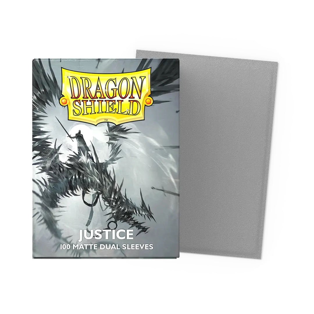 Fundas mate para cartas dobles Dragon Shield, 63 x 88, paquete de 100