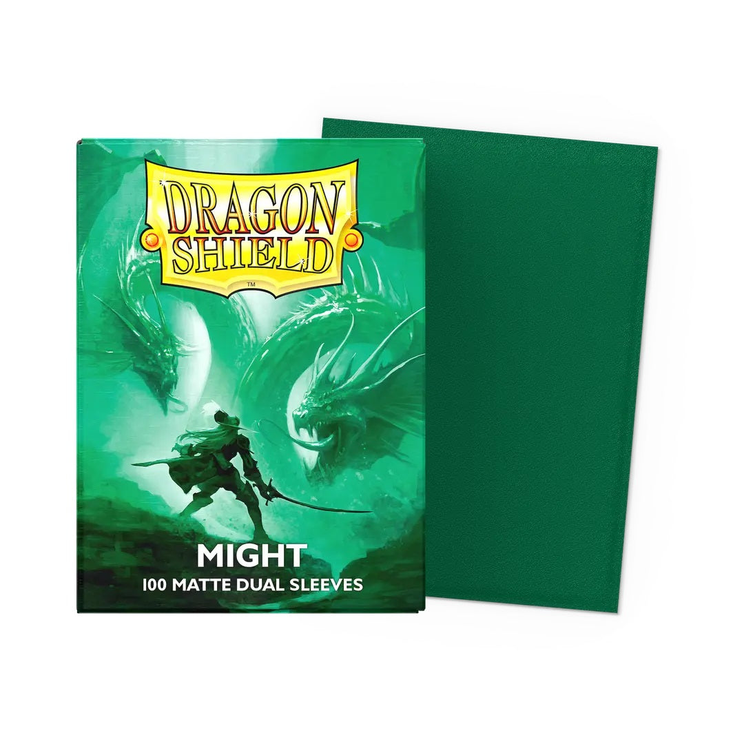 Fundas mate para cartas dobles Dragon Shield, 63 x 88, paquete de 100