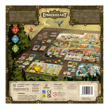 Emberheart Jogo de Mesa, Edicíon en Español