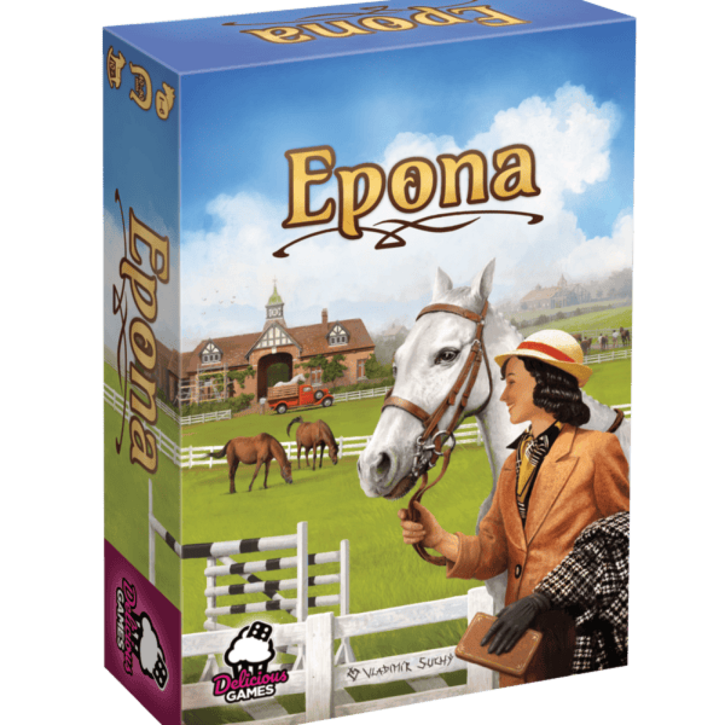 Epona by Vladimer Suchy, English Board Game