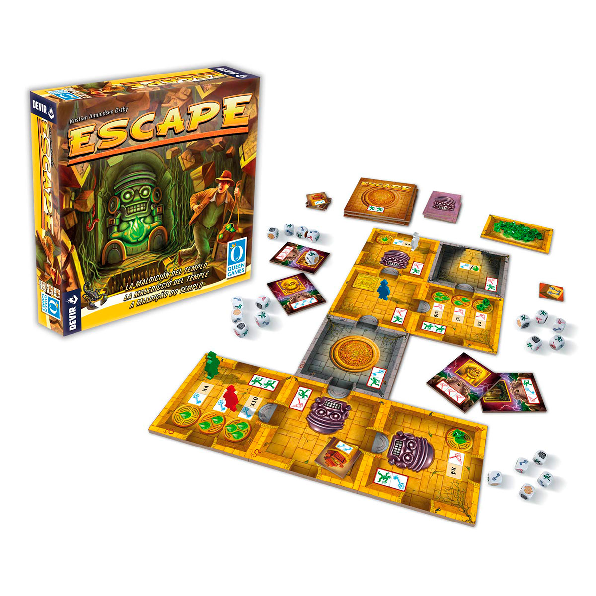 Escape: La maldición del templo (PT, ES)