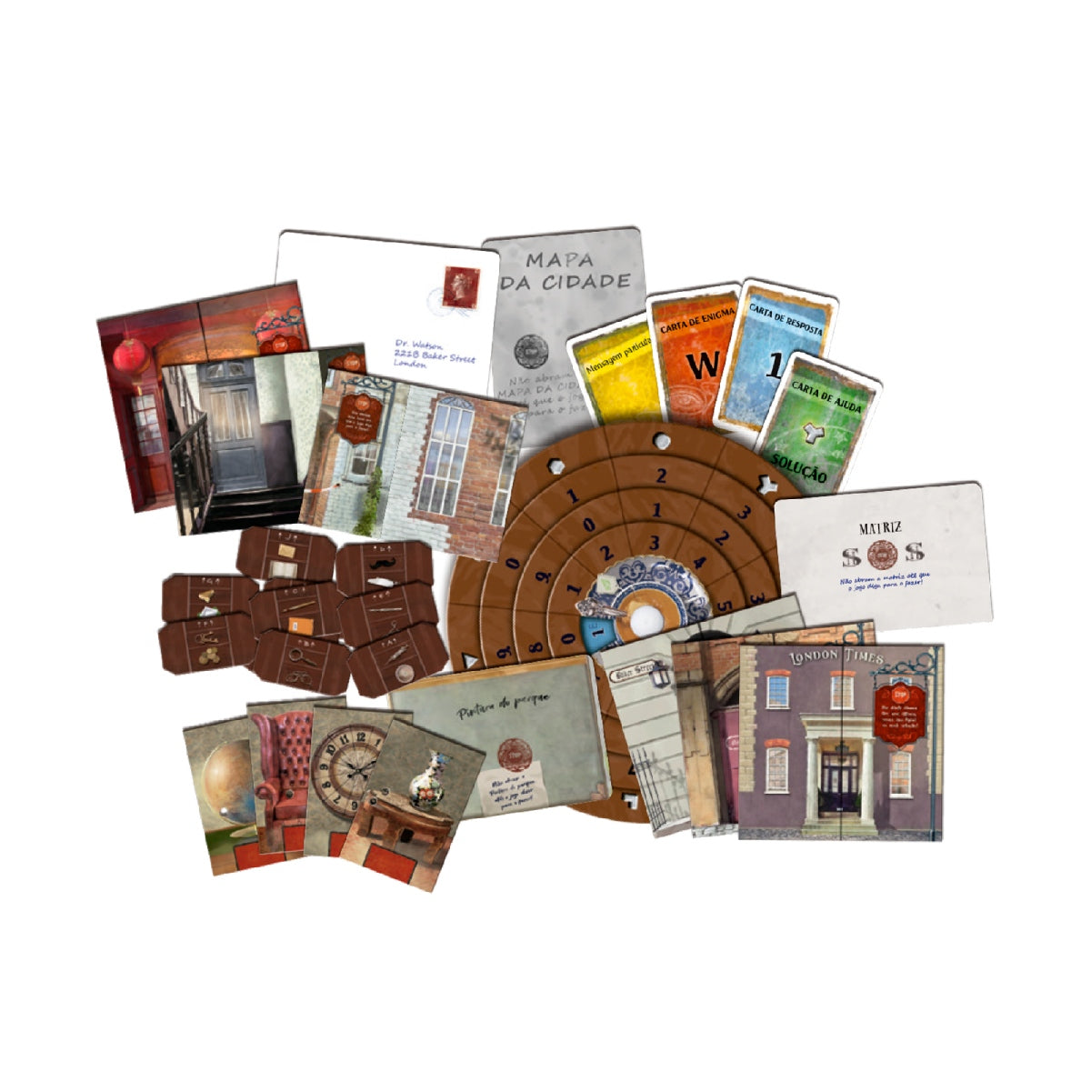 Salida: La desaparición de Sherlock Holmes (portugués)