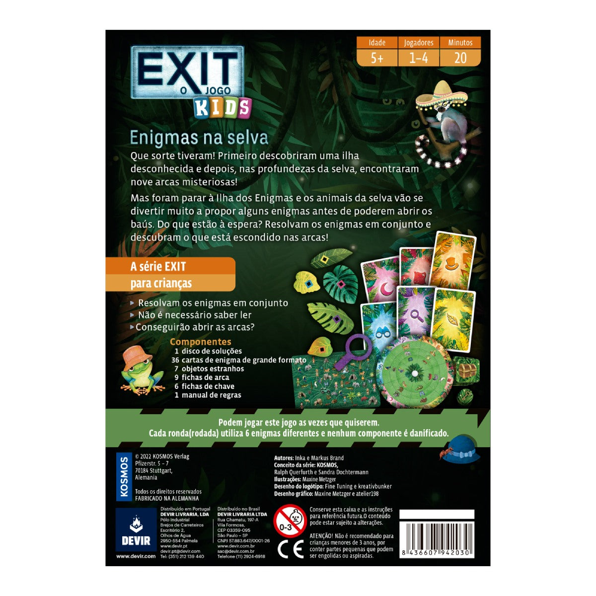 Exit Kids: Acertijos en la jungla (PT)