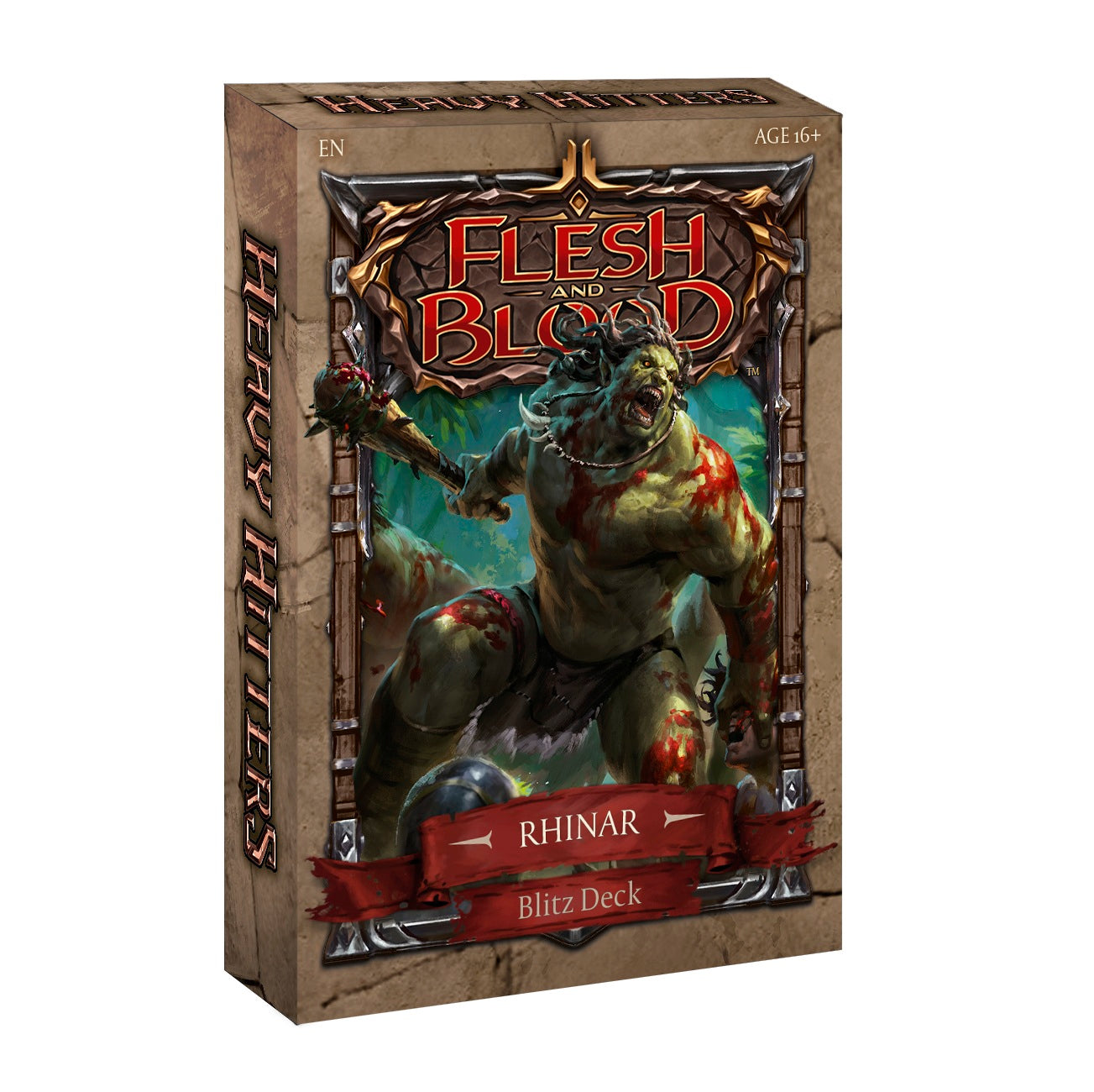 Pesas de carne y hueso: Baraja Rhinar Blitz (EN)