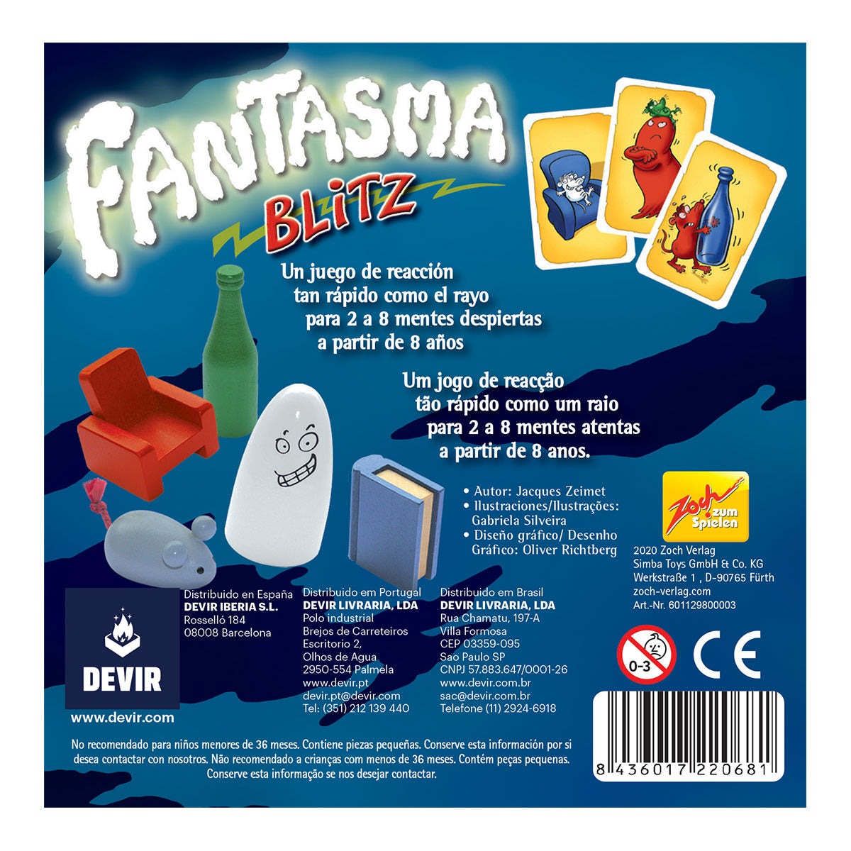 Fantasma Bitz, Edição em Portugûes