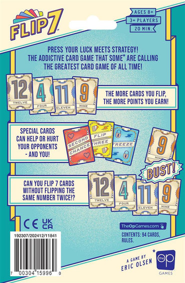 Flip 7 PEG, English Edition