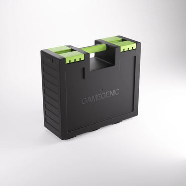 Gamegenic Game Castle Deck Box, Black & Green