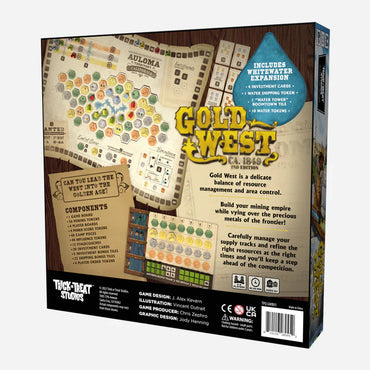 Gold West: 2nd Edition, English