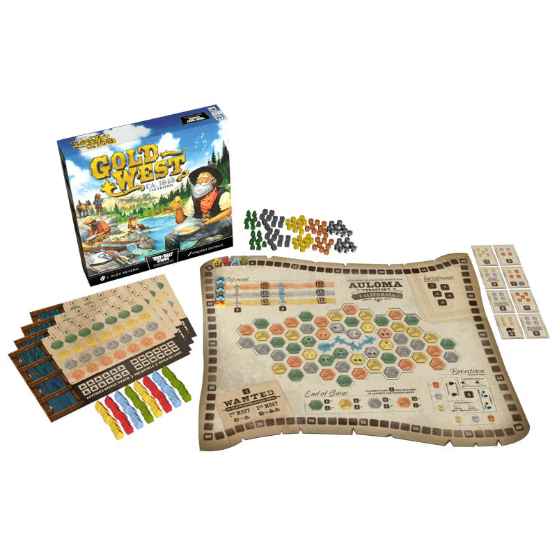 Gold West: 2nd Edition, English