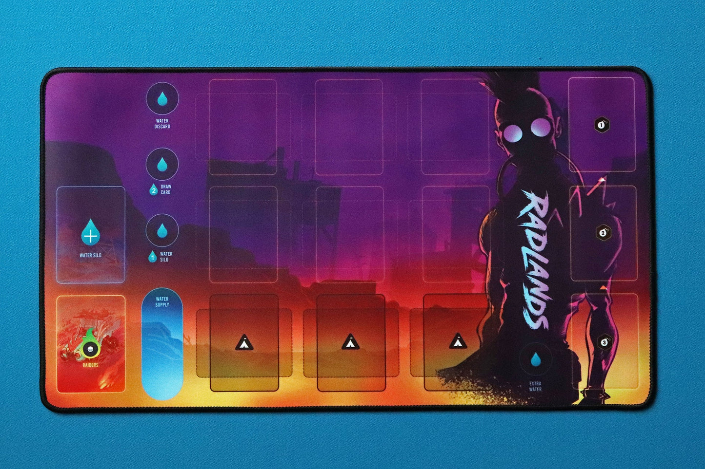 Radlands Hazmats Playmats, Set of 2
