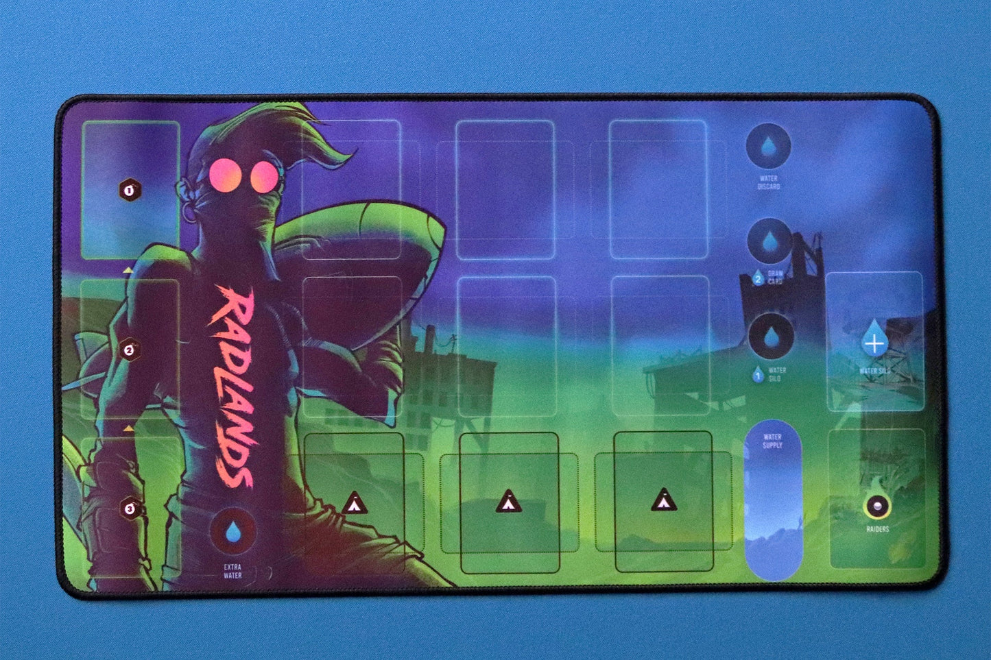 Radlands Hazmats Playmats, Set of 2