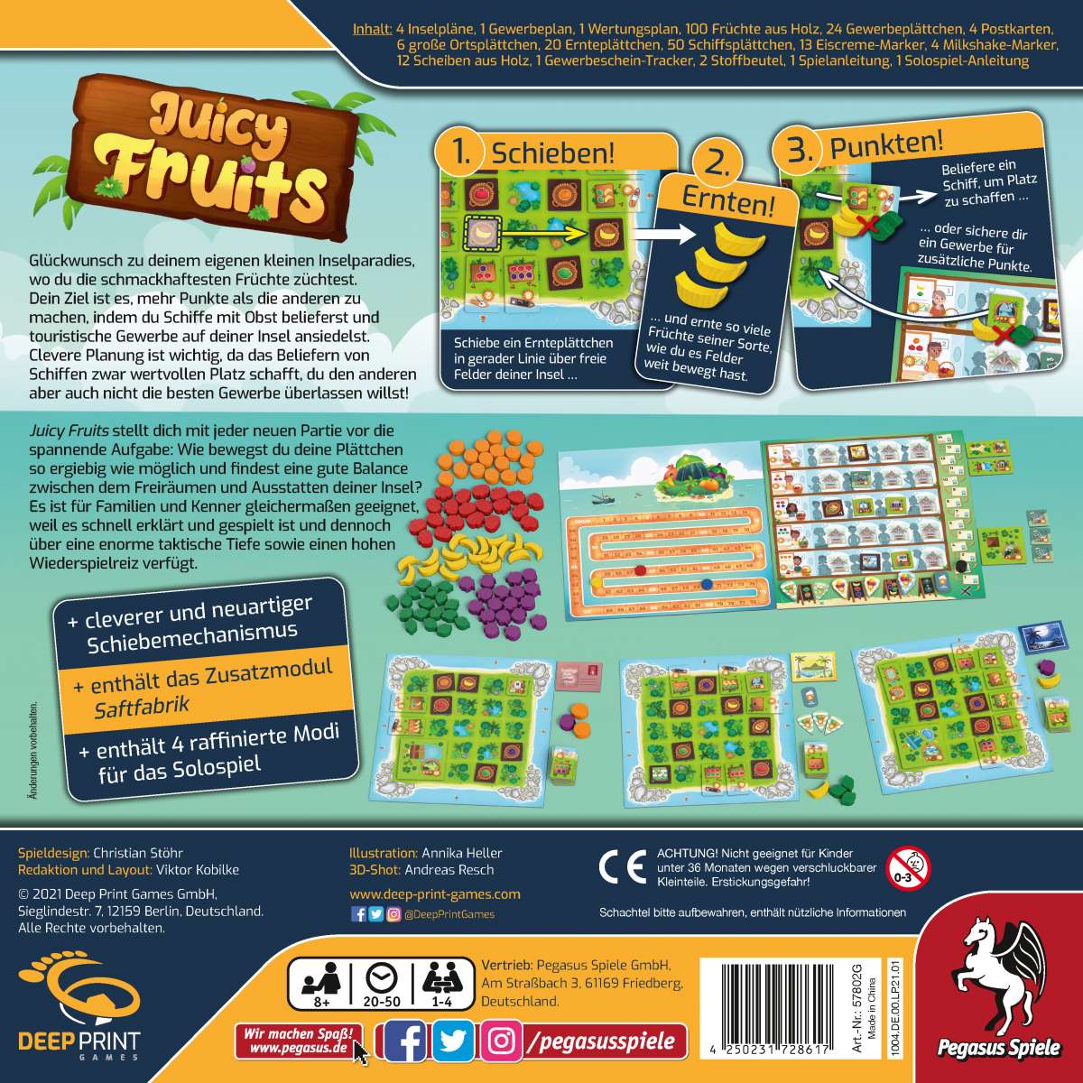 Juicy Fruits, German Edition