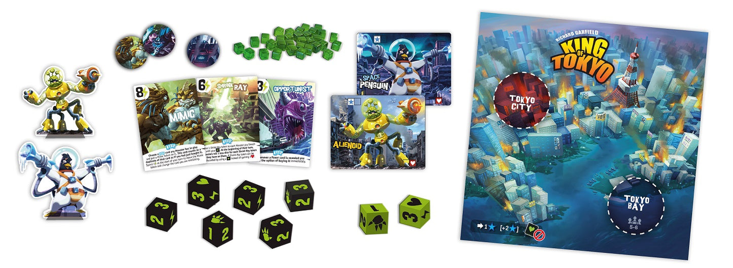 King of Tokyo: Monster Box, English Edition