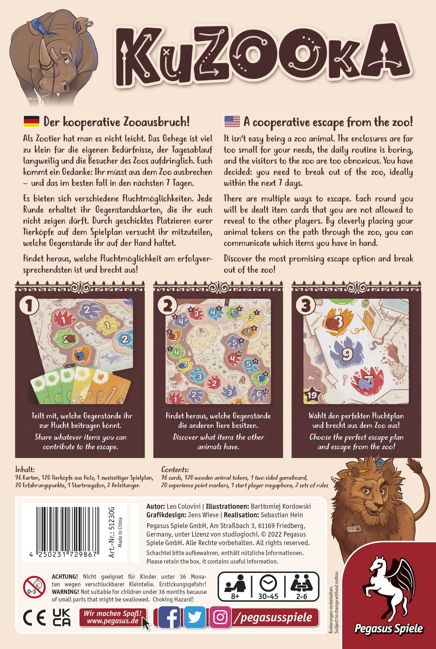 KuZOOkA, English Edition