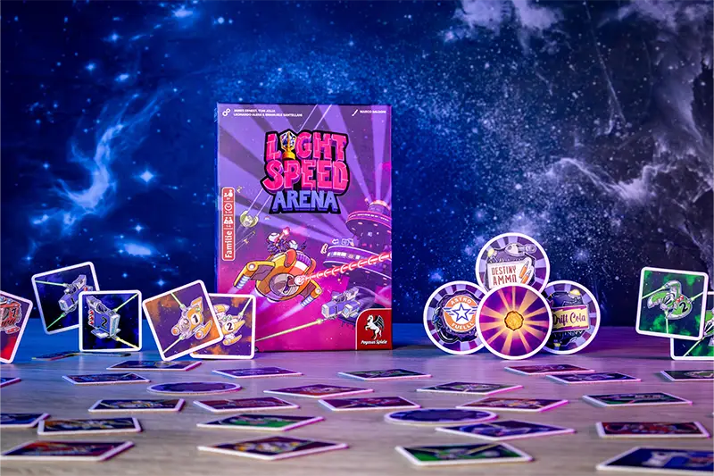 Light Speed Arena, English Board Game
