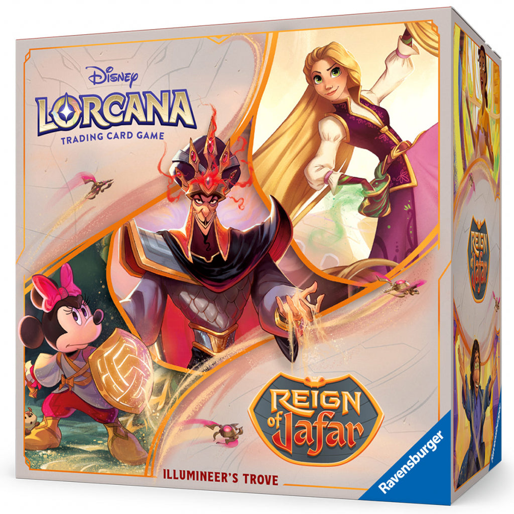 Disney Lorcana Reign of Jafar: Illumineer's Trove, English Edition