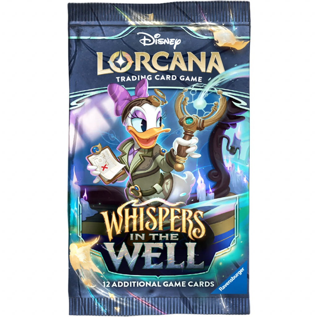Disney Lorcana Whispers in the Well: Booster Display of 24 Packs of 12 Cards, English Edition