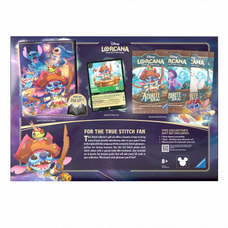 Disney Lorcana Azurite Sea: Set de regalo de Stitch para coleccionistas (EN)