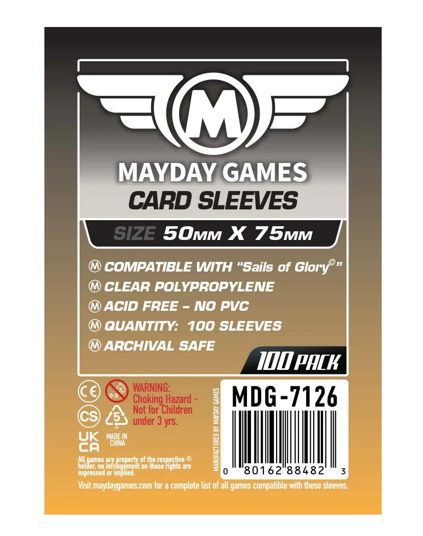 Fundas para tarjetas Mayday: Premium, paquete de 50