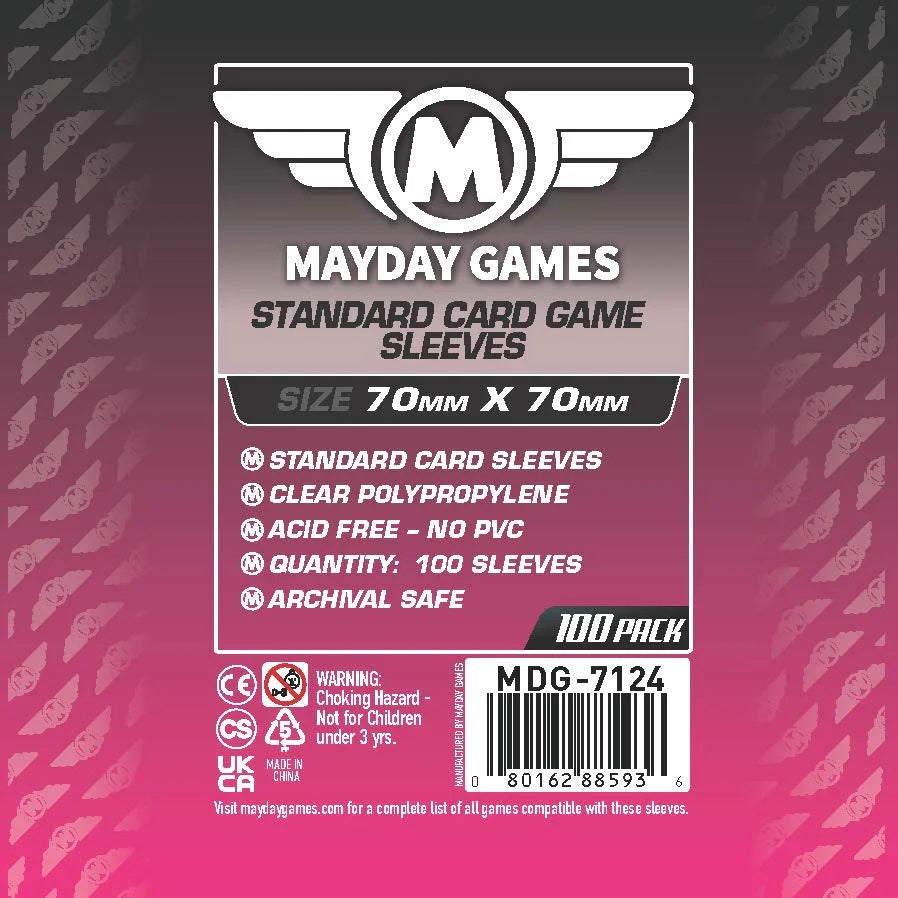 Fundas para cartas Mayday: normales, paquete de 100