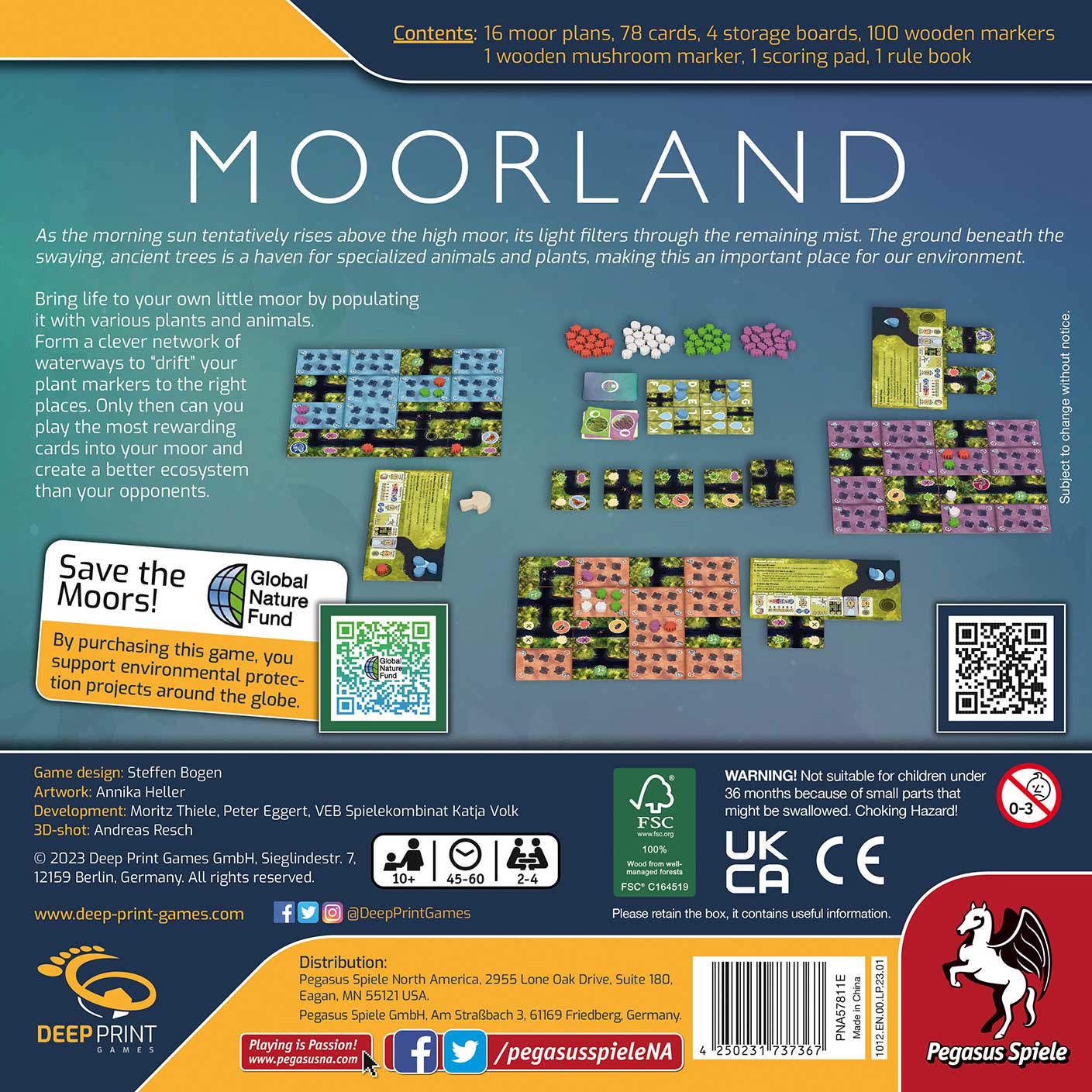 Moorland, English Edition