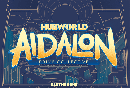 Hubworld: Aidalon by Earthborne Games Inaugural Set of 300 Cards, English