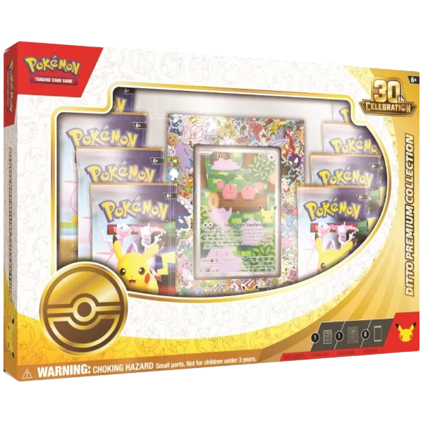 Pokemon 30th Celebration Ditto Premium Collection, English Edition