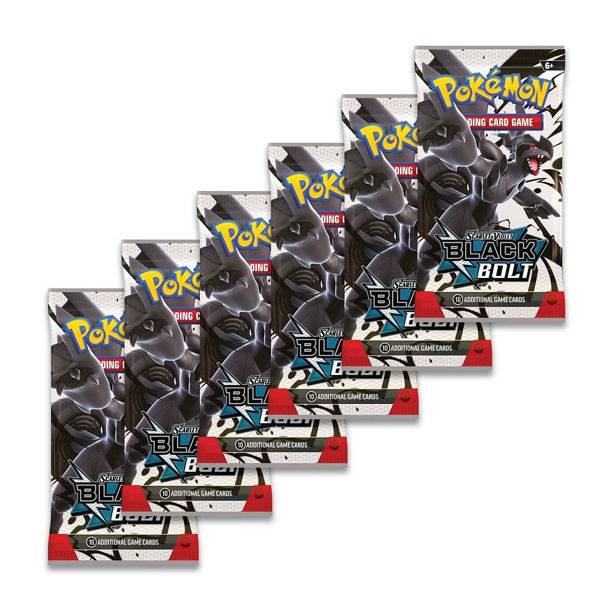 Pokemon Scarlet & Violet 10.5: Black Bolt Booster Bundle, English Edition