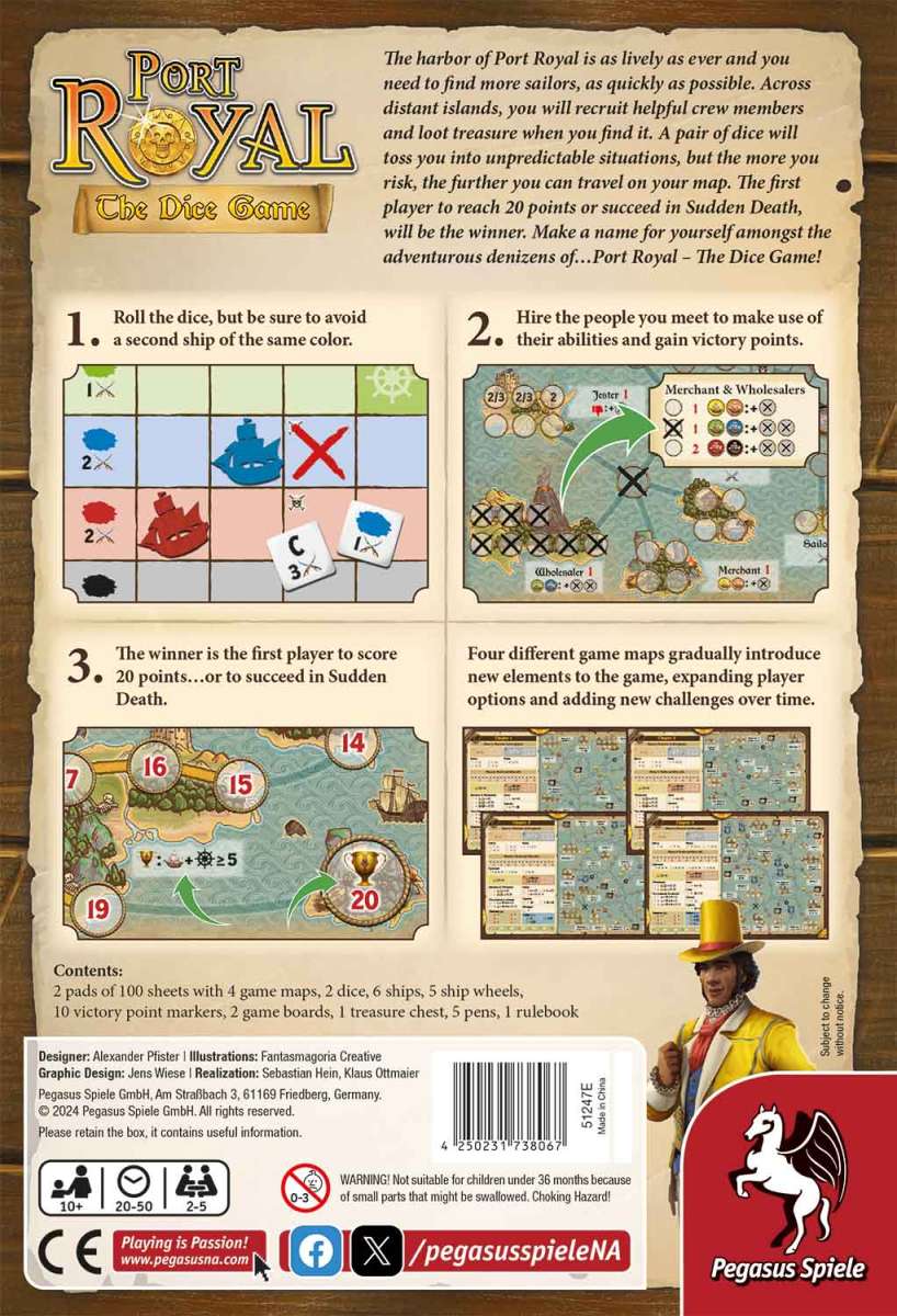 Port Royal El juego de dados (ES)