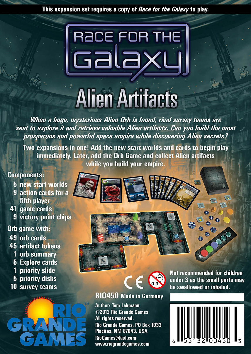 Carrera por la Galaxia: Expansión de Artefactos Alienígenas (PT)