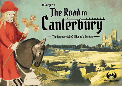 The Road to Canterbury Board Game, Used, English Edition