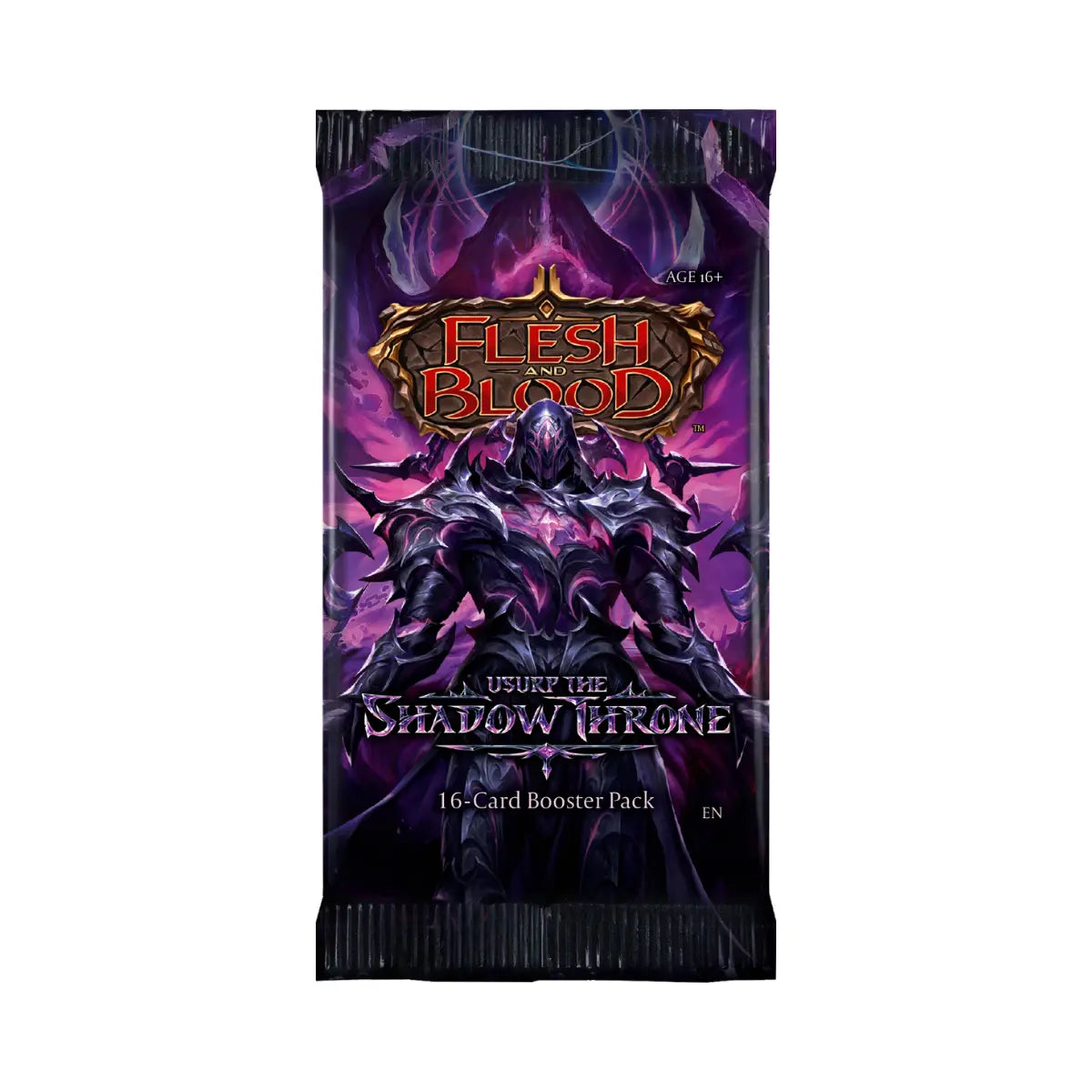 Flesh and Blood Usurp the Shadow Throne: Booster Pack, 24 Packs of 16 Cards, English