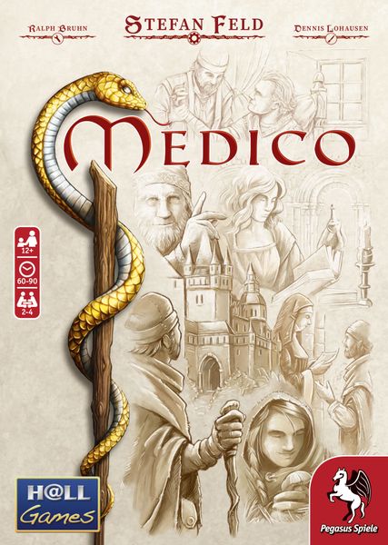 Medico by Stefan Feld, English Edition